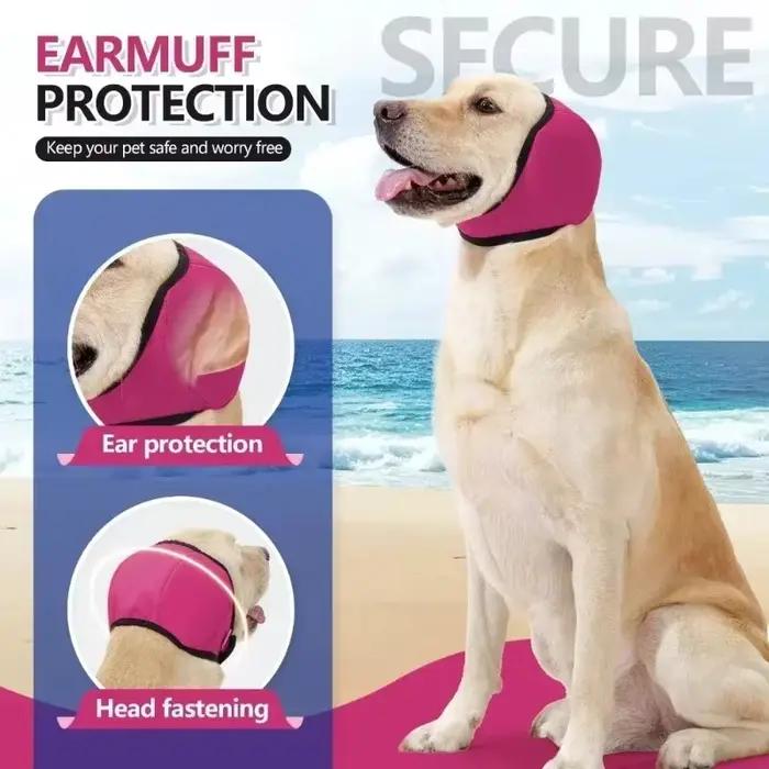 Nouveau Protection auditive chien apaisant cache-oreilles réduction du bruit résistant aux chocs
