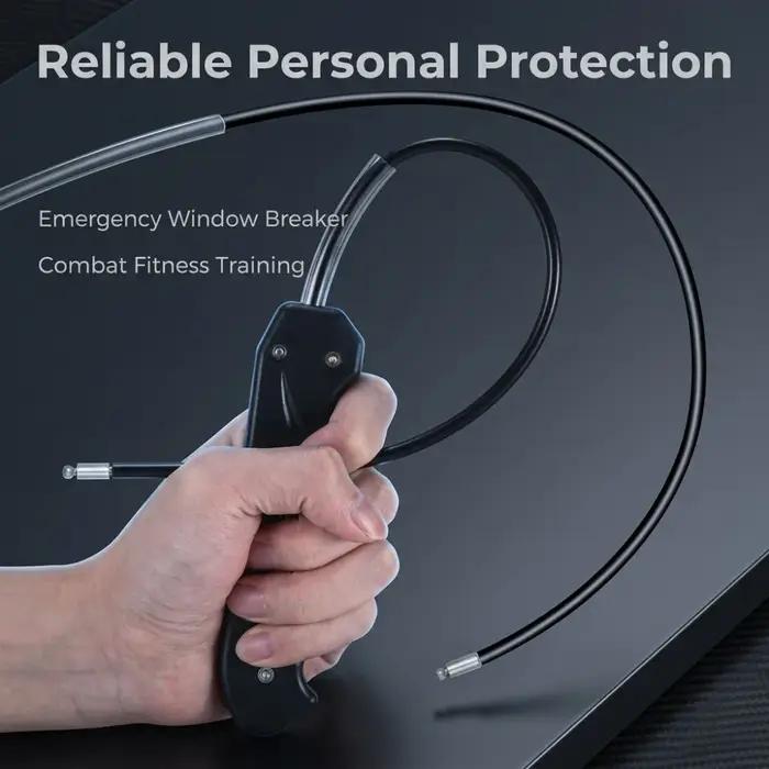 Fouet de défense portable multifonctionnel pour adultes
