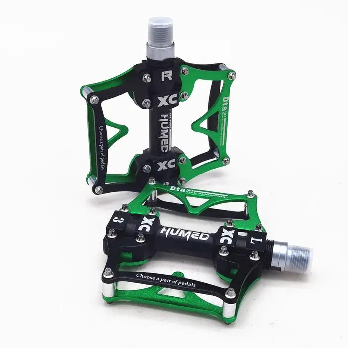 Pédales de vélo large et plat, 3 roulements scellés, 5 couleurs disponibles, 2021, 9/16