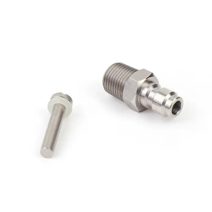 Kit de mamelon de remplissage unidirectionnel pour régulateur de réservoir d'air HPA/N2, Valve de re