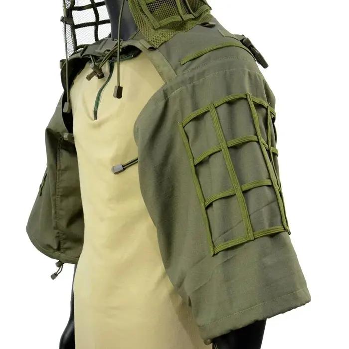 Costume Ghillie tactique Airsoft Sniper tir Ghillie costume vêtements chasse en plein air capuche de