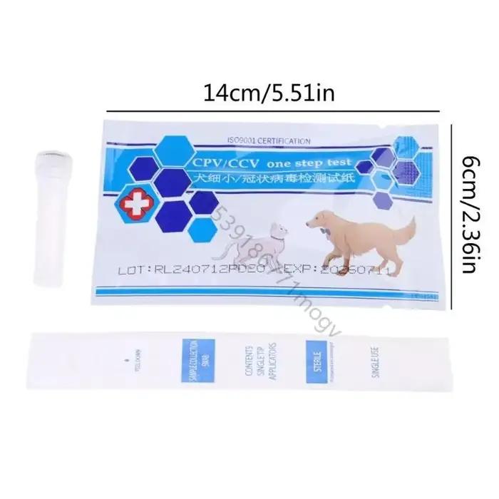 Carte détection du Parvovirus pour chats chiens