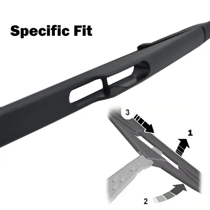 Erick's – jeu de balais d'essuie-glace avant et arrière, pour Opel Adam 2012 – 2019, brosses de plui