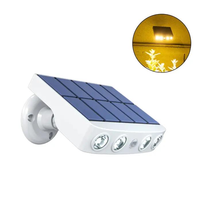 Lampe LED Solaire Imperméable avec Détecteur de Mouvement