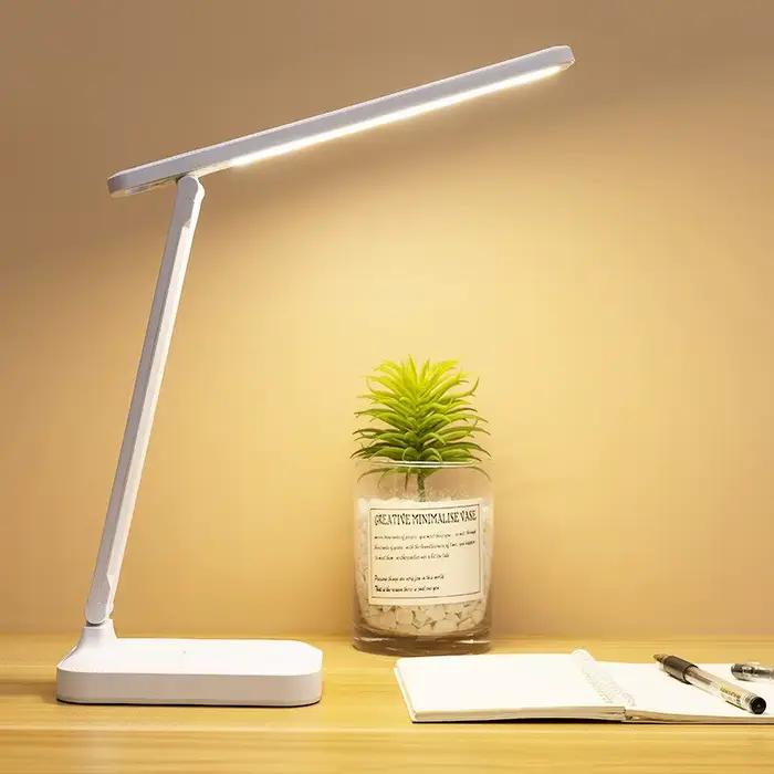 Led Tactile Table Pliante Lampe De Chevet Lecture Protection Des Yeux Nuit Lampe USB De Charge Style