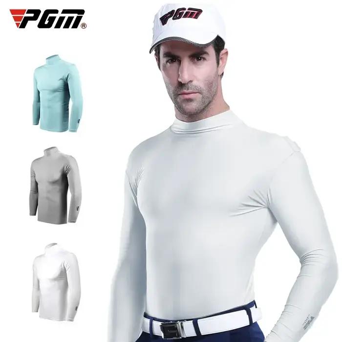 PGM – chemise de Golf pour hommes, sous-vêtements à manches longues, T-shirts en soie glacée rafraîc