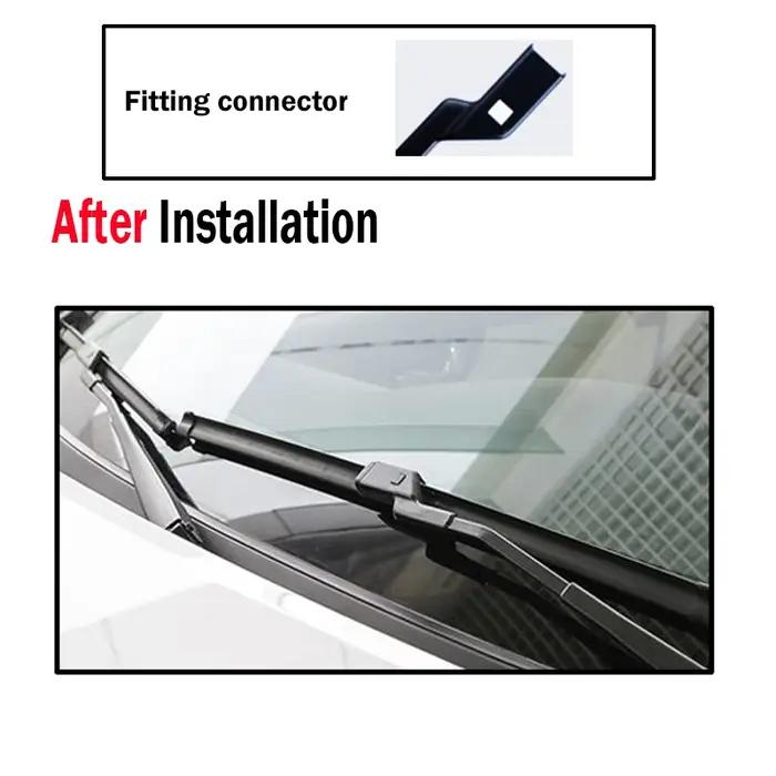 Erick's – jeu de balais d'essuie-glace avant et arrière, pour Opel Adam 2012 – 2019, brosses de plui