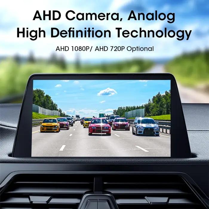 JMCQ 175 ° Caméra de recul AHD 1080P CVBS Caméra de barrage de voiture pour Honda CRV Odyssey Accord