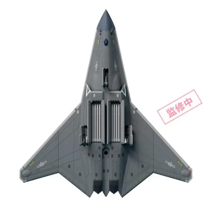 Modèle de chasse de sixième génération 1/144 avec deux UAV d'attaque-11 pour modélistes passionnés occasions spéciales
