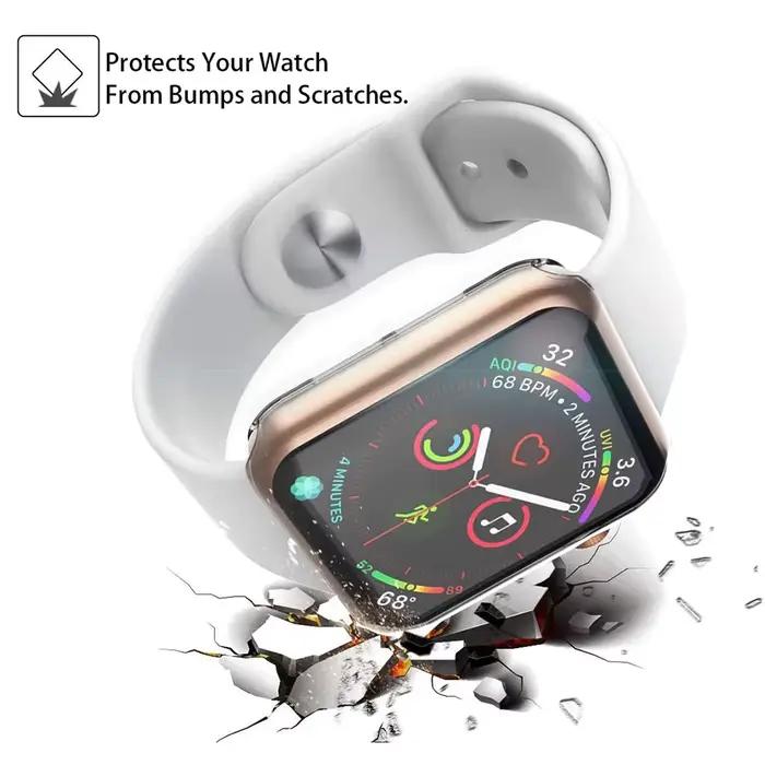 Protection écran Apple Watch Ultra 3 2 49 41 44 40 45 46 42mm film TPU bumper coque iWatch