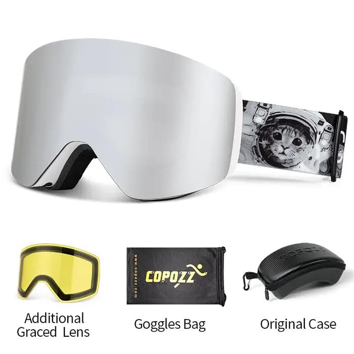 COPOZZ Lunettes de ski professionnelles d'hiver