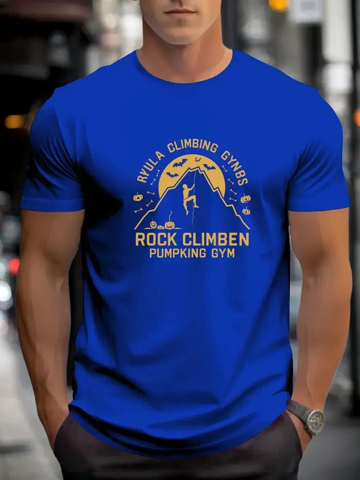 T-shirt homme été 100% coton design graphique respirant col rond casual style décontracté polyvalent quotidiennetrousseau