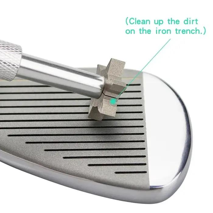 Outil de rainure de Golf, ponceuse de rainure de Club de cale de fer de Golf, outil de nettoyage de