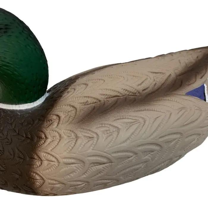 Leurre canard mâle flottant et pliable - Appelant pour chasse et décoration extérieure étang/jardin