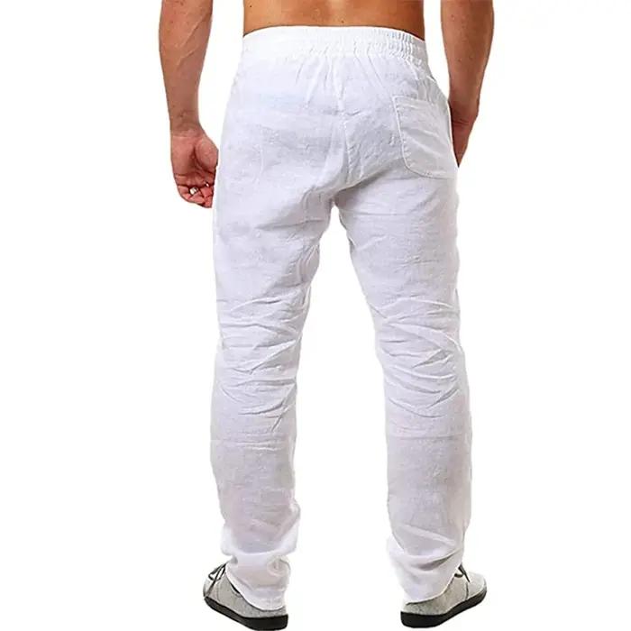 Pantalon King Billion en coton et lin pour hommes, style décontracté, collection automne, adapté pour le fitness et le streetwear