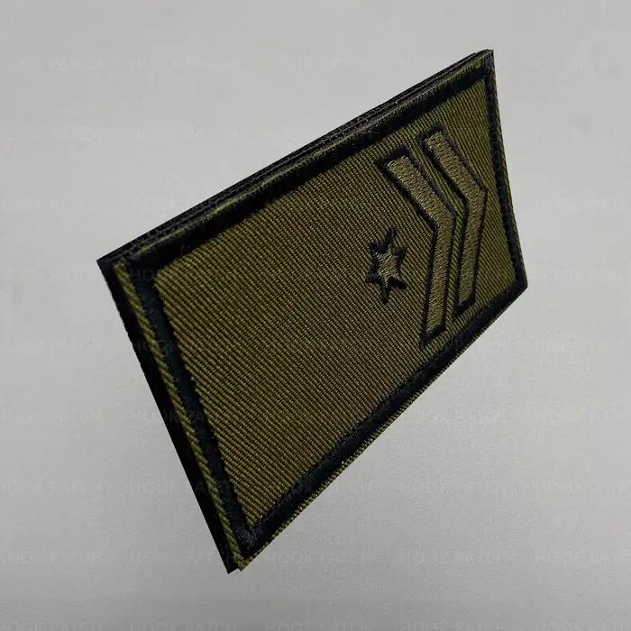 Armée grade Chevrons sergent rayures Israël 1ère Brigade Golani patchs uniforme rang bras épaule crochet languette Badges emblème brassard