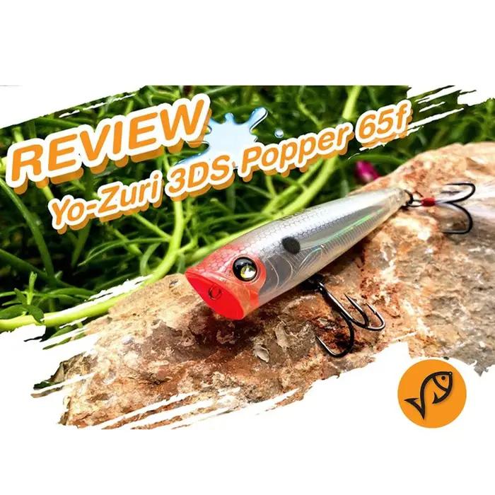 Appât dur Élpour la pêche en surface KMRESA 65mm pour brochets et truites diverses occasions pêche eau de surface