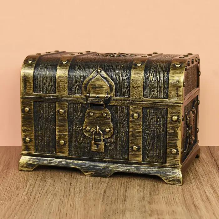 Boîte de rangement rétro pour bijoux