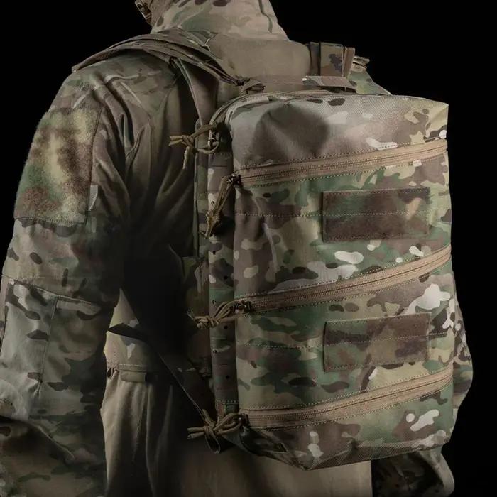 Sac d'assaut Delta compact médical tactique : backpack rangement multicouche chasse camping sports