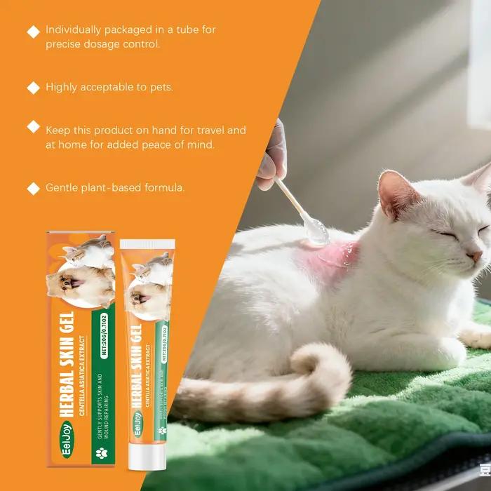 Gel de soin de la peau pour animaux de compagnie à base de plantes