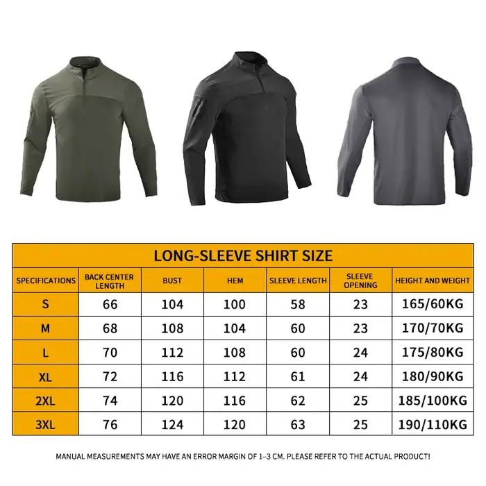 Chemise à manches longues HAN WILD 1/4 Zip