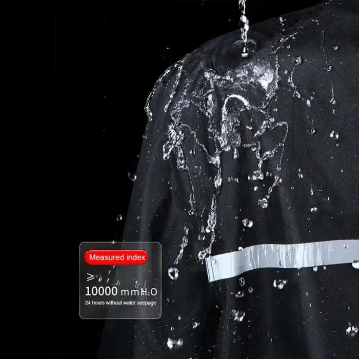 Ensemble imperméable et pantalon de pluie – Couverture complète du corps pour les conditions de pluie, convient aux vélos électriques, motos