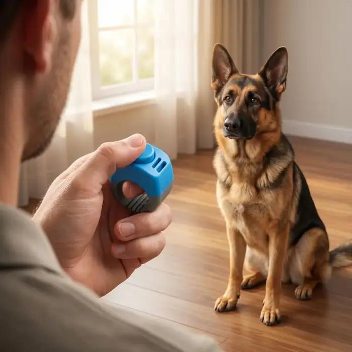 Cliqueur d'entraînement portable pour animaux de compagnie, sonnerie sonore, sans piles, pour dressage canin, professionnel, pour l'entraînement des animaux
