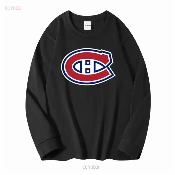 Montréal canadiens logo actif t-shirt drôle t-shirt américain vintage lavé respirant unisexe légèrement homme polyvalent étiré