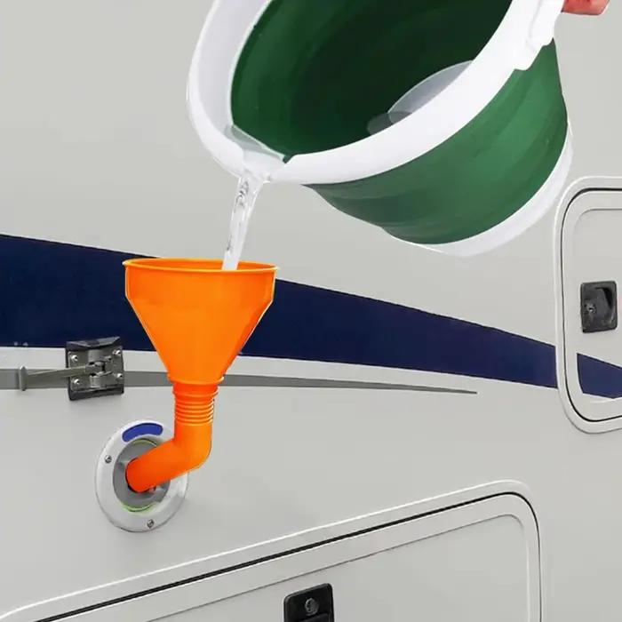 Entonnoir de remplissage d'entonnoir d'eau pour camping-car
