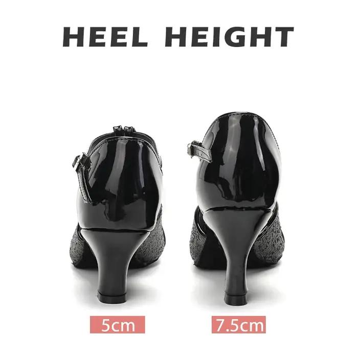 Femmes chaussures de danse pour danse femme/filles/dames salle de bal latine moderne Tango & Salsa 5