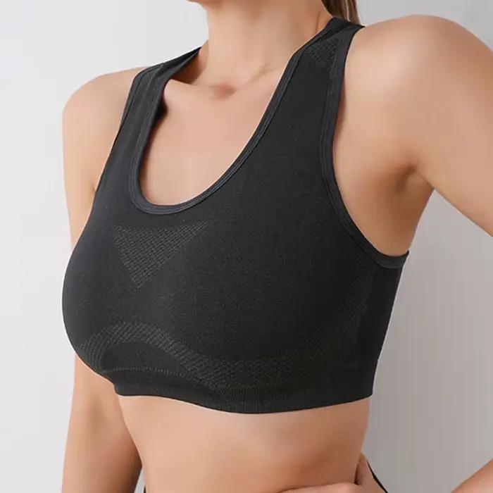 Soutien-gorge Push Up respirant pour femmes, sous-vêtements de sport, course à pied, yoga, fitness