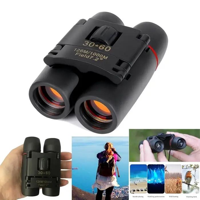 Jumelles télescope 30×60 HD vision nocturne basse lumière - Portable voyage observation longue distance 126m/1000m