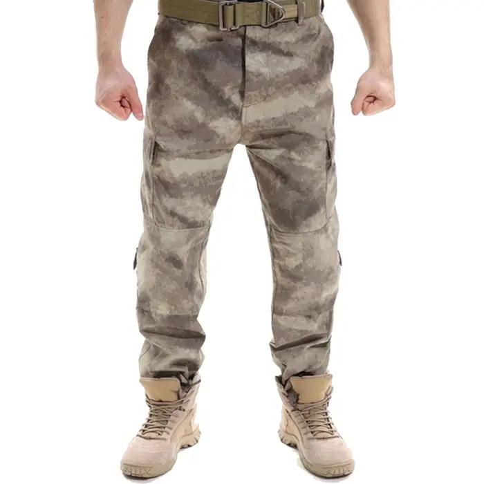 Pantalon camouflage tactique militaire multicam chasse combat pêche escalade homme armée