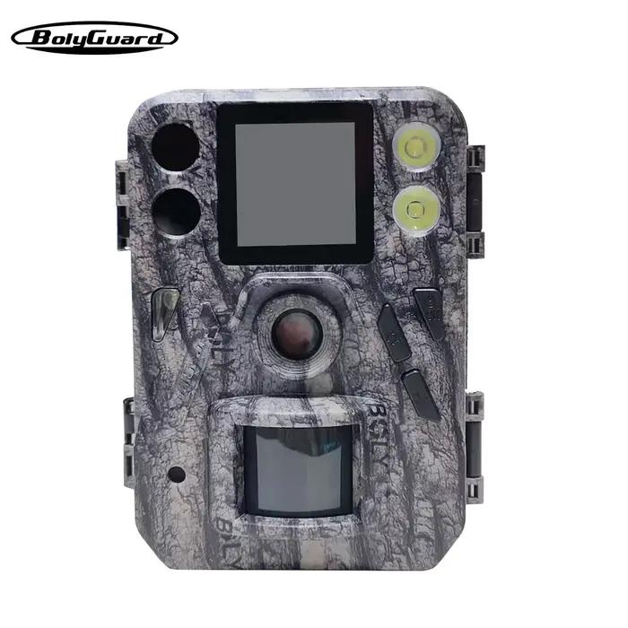 Caméra de chasse BolyGuard SG520-Plus 4K 48MP avec double flash HD (IR noir et LED blanc) pour la vi