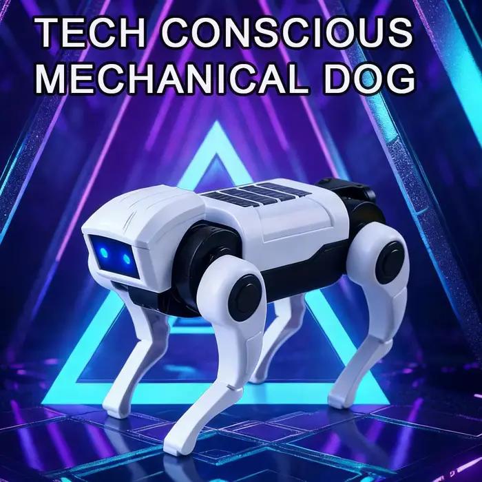 Kit de robot chien télécommandé à assembler soi-même, jouet robotique mécanique, modèle pédagogique scientifique, ensemble électrique, cadeau pour garçons et enfants