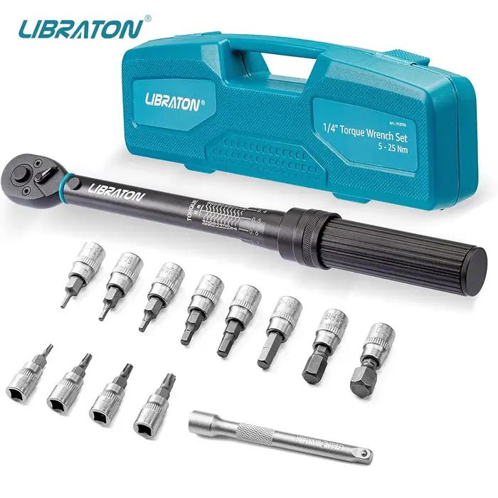 Libraton Clé dynamométrique pour vélo 1/4''