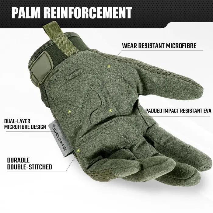 Gants tactiques hommes écran tactile chasse randonnée paintball équipement sport outdoor non-dérapant