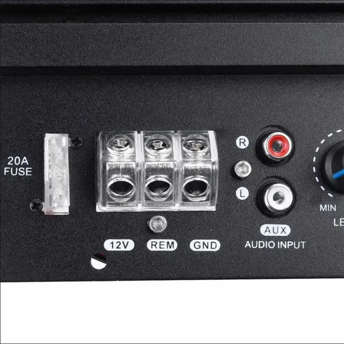 Carte d'amplificateur de voiture mono universelle, audio, injuste, automobile, caisson de basses sté