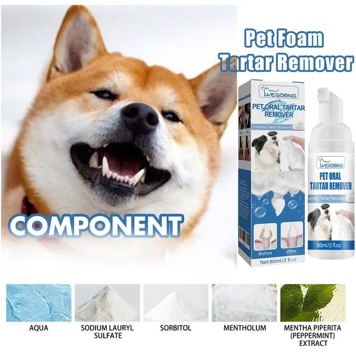 Mousse de nettoyage buccal pour animaux de compagnie