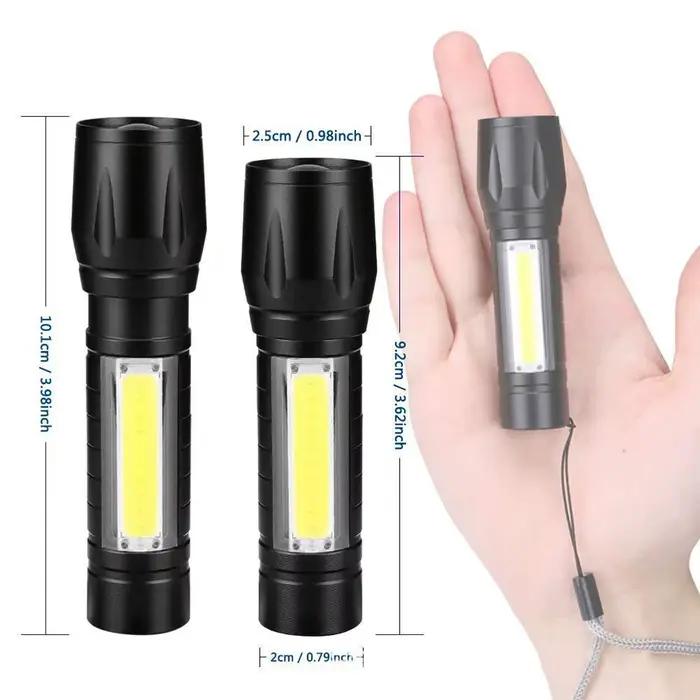 Lampe de poche LED Zoom Rechargeable Portable XP-G Q5