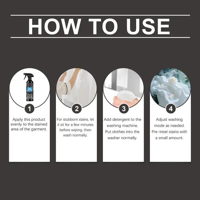 Détergent à lessive détachant doux pour vêtements