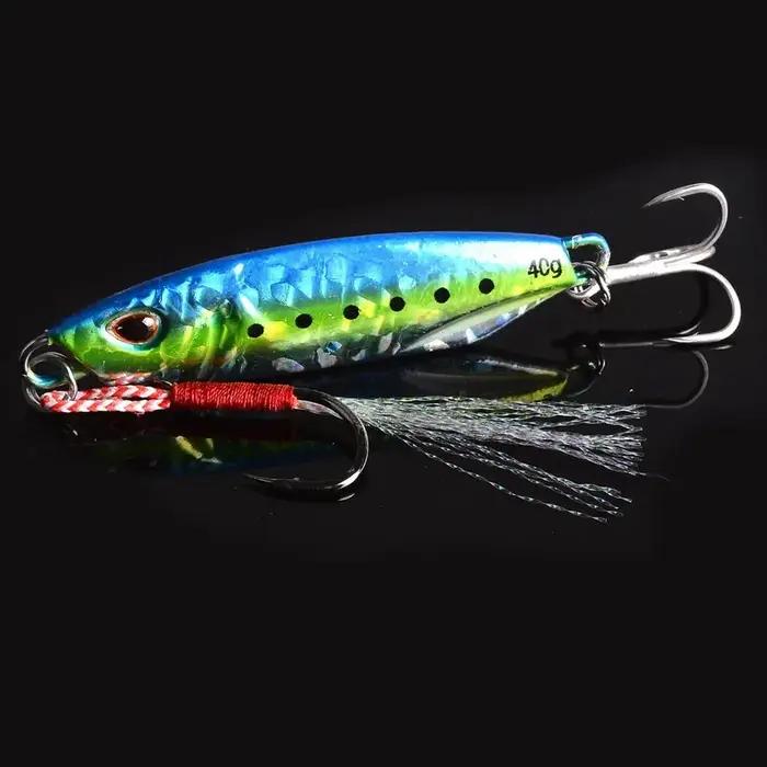 2023 Japen métal moulé gabarit cuillère 10/15/20/30/40g rivage coulée gabarits poisson bar de mer le