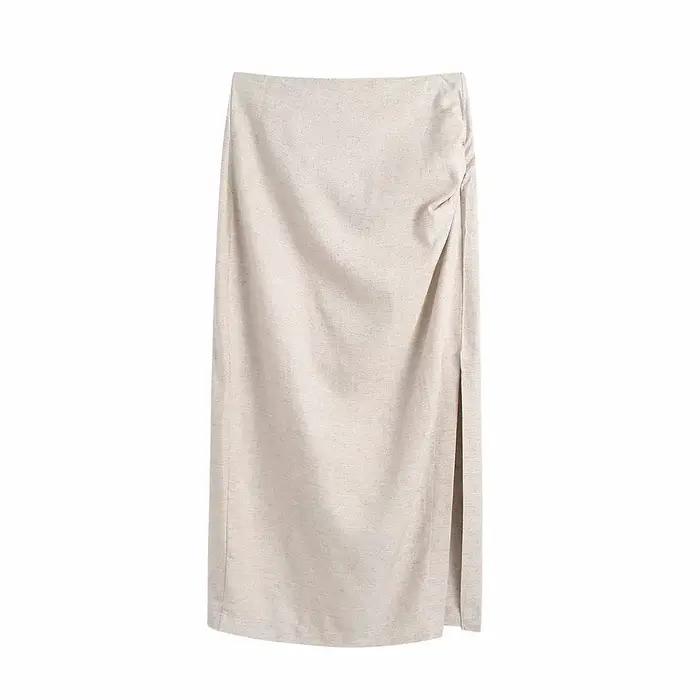 Chemise courte à manches longues et col rabattu pour femme deux-pièces été 2021 style streetwear décontractée et élégante pour toutes les occasions