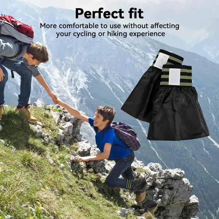 Guêtres de randonnée imperméables et respirantes pour chaussures