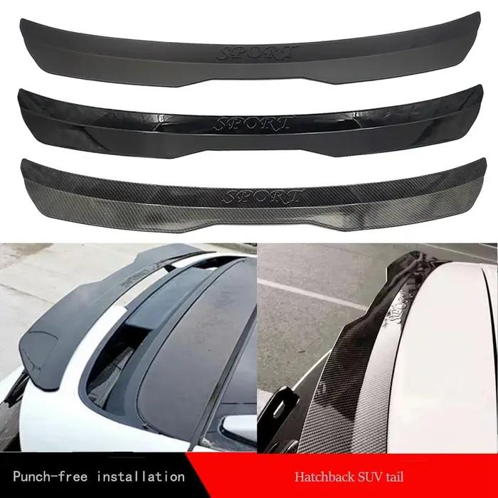 Aileron de lèvre de toit arrière de hayon aileron de voiture universel aileron de lèvre de toit arri