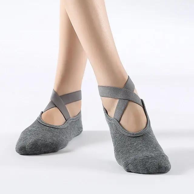 Chaussettes de Yoga respirantes de haute qualité pour femmes