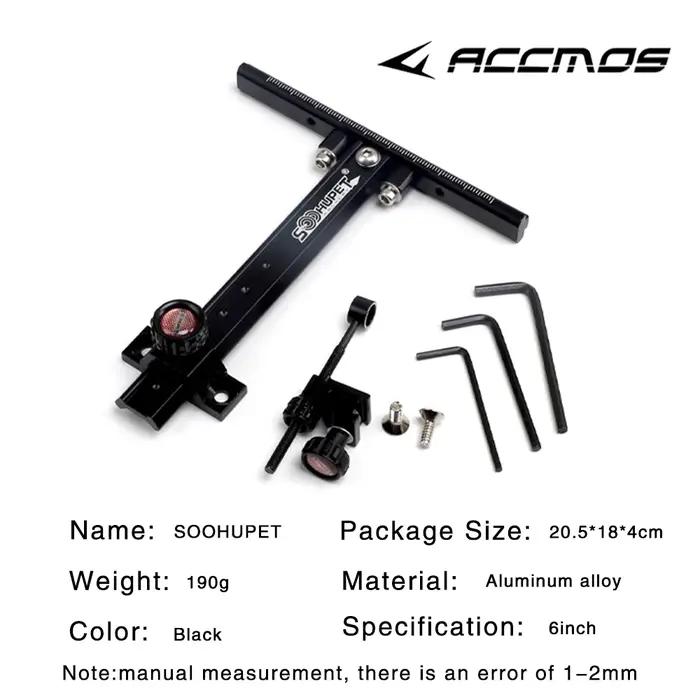Accessoire de tir à l'arc en alliage d'aluminium pour chasseurs amélioration de la précision pour arc et flèche occasions de chasse
