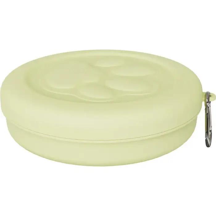 Conteneur portable pour nourriture pour chien et bol d'eau pour les voyages