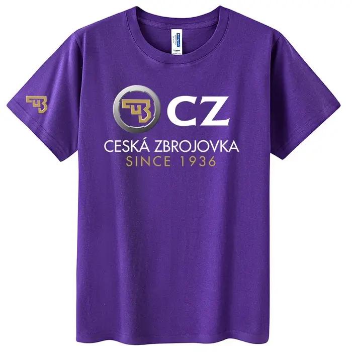 2025 CZ Ceska Zbrojovka armes à feu tchèques T-Shirt hommes hauts été à manches courtes
