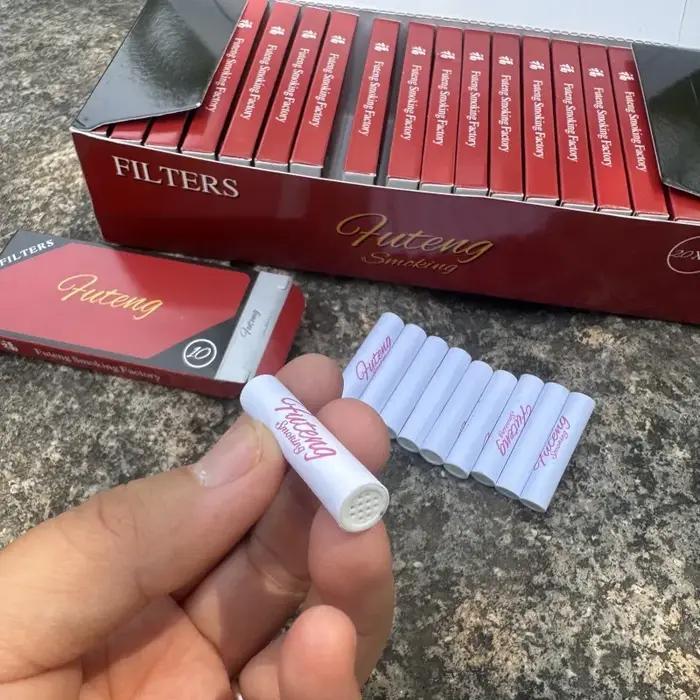 Filtres à charbon actif de filtre jetable de tuyau de fumage de 9MM